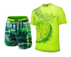 Дизайн Fresh Lime футболка и шорты7